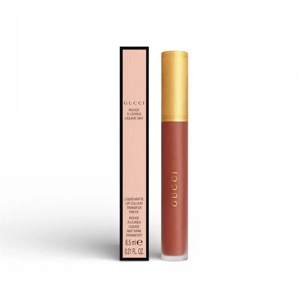 Gucci Janet Rust 505 Liquid Matte Lip Colour Rouge À Lèvres Authentic New